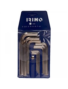 JUEGO 8 LLAVES ALLEN 2-8mm 041071 IRIMO