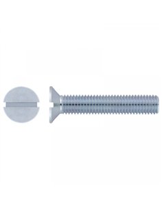 CAJA 250 TORNILLO ZINCADO M6x16mm DIN 963