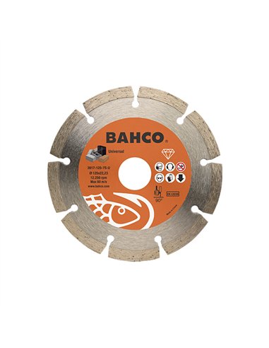 DISCO DIAMANTE UNIVERSAL 230mm 3917-230-7S-U BAHCO
