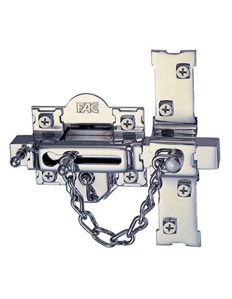 CERROJO 307R/80 IZQ BOTON/LLAVE BOMB. PERFIL 70mm CROMO FAC