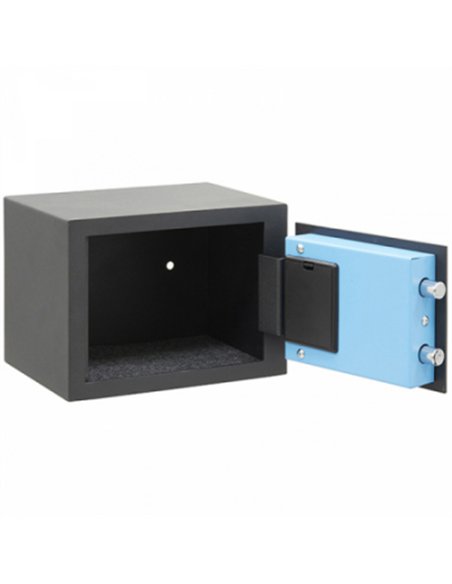 CAJA FUERTE ELECTRONICA 17x23x17cm BLUE-PREMIER 650100 ARREGUI