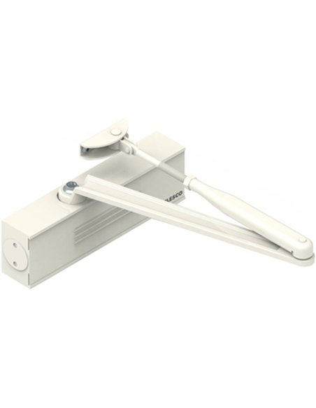 CIERRAPUERTAS RETENEDOR BLANCO UNIK 2500 2559T.BL TELESCO