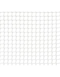 ROLLO 25mt TELA PLASTICO BLANCA 10x10mm 2017223 CUADRANET NORTENE 2