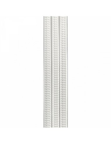 CORTINA PUERTA 90x210cm PLANA TOSCA nÂº15 BLANCA-CRISTAL