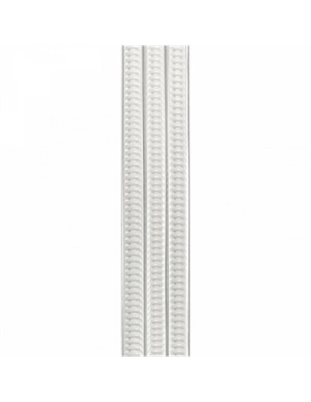 CORTINA PUERTA 90x210cm PLANA TOSCA nÂº15 BLANCA-CRISTAL