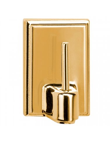 Blister 4 percha visillero dorado 2042-3 inofix