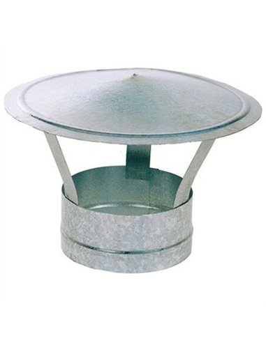 SOMBRERETE CHINO 110mm GALVANIZADO