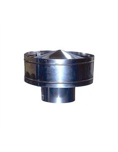 Sombrerete antirrevocante 120mm galvanizado