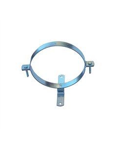 ABRAZADERA PARED TUBO ESTUFA 100 ATORN. GALVANIZADA