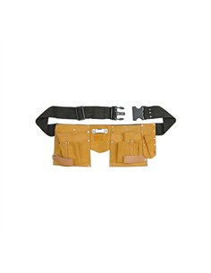 CINTURON PIEL 10 BOLSILLOS HERRAMIENTAS 79R401 TOP TOOLS