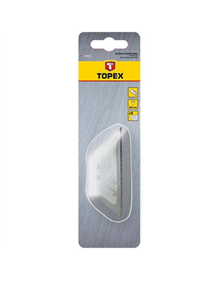 BLISTER 5 HOJAS CUTTER TRAPECIO  61x19mm 76010 VOREL