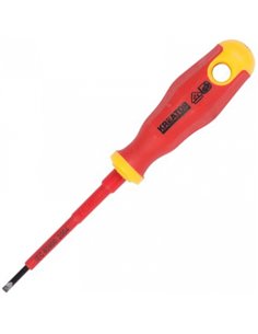DESTORNILLADOR PLANO AISLADO 4x100mm 1.000V 401203 KREATOR 2