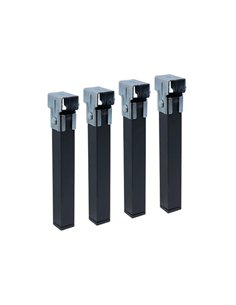 JUEGO 4 PATAS SOMIER FIJAS 25cm 30x40mm 96411 MICEL
