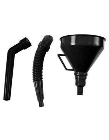 EMBUDO PLASTICO CON CANULA FLEXIBLE 83002 IMPORT
