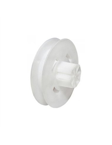 DISCO PLASTICO PERSIANA 120X40mm ESPIGA 12mm CINTA 20mm 70020022