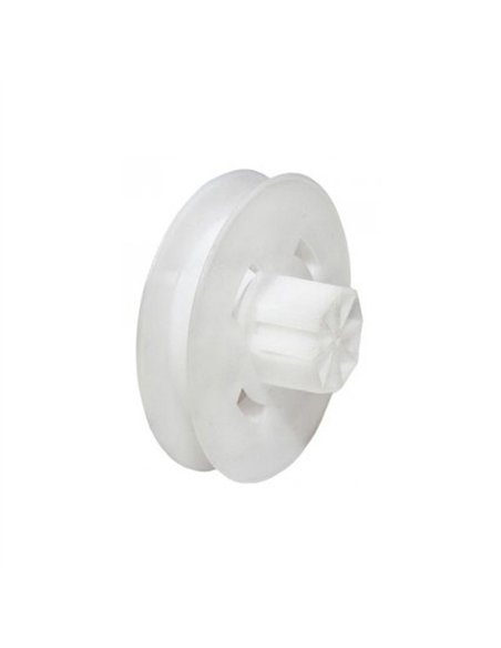 Disco plastico persiana 120x40mm espiga 12mm cinta 20mm 70020022