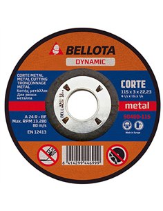 DISCO CORTE METAL BASIC 230x3mm 50480 BELLOTA 2