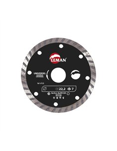 Disco diamante general obra 115mm continuo 67115 leman