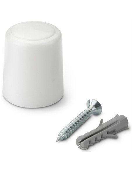 Blister 2 topes puerta c/tornillo blanco 3040-2+ inofix