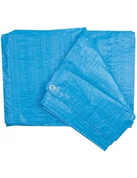 TOLDO PROTECCION AZUL 6x10mt 80gr/m
