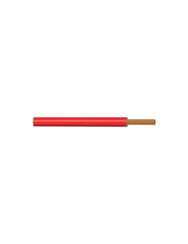 Rollo 100mt cable unipolar rojo 2,5mm h07v-k