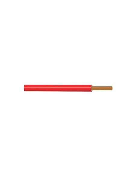 Rollo 100mt cable unipolar rojo 2,5mm h07v-k