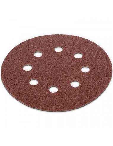 Set 5 discos lija velcro 125mm g180 krt230508 kreator
