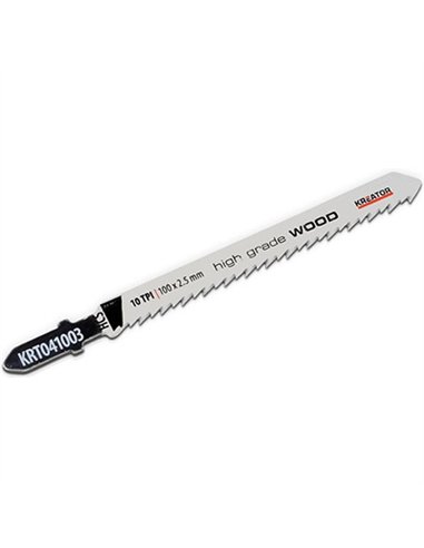 Blister 2 hojas sierra calar t 100mm madera fina krt041003