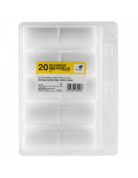 PAQ. 20 RECAMBIOS RODILLO ESPUMA 5cm 3240 BARBOSA