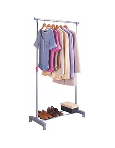PERCHERO METALICO C/RUEDAS 87x170cm 604027 CUNCIAL 2
