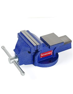 10cm vice (75mm opening) with hardened blue jaws