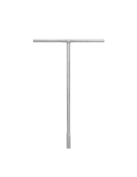 Clé à douille hexagonale de type T (16mm) en acier 40Cr