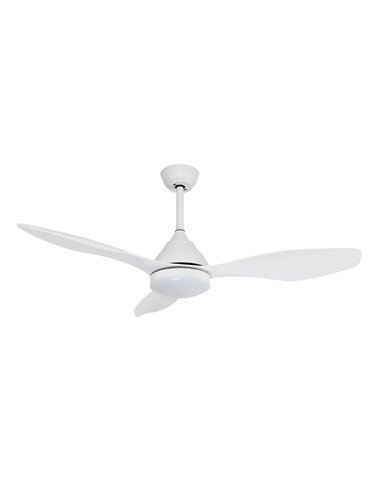 Ventilador de techo LED Stel Blanco 20W 1900Lm CCT Dim