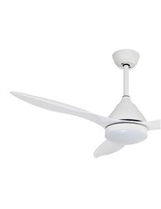Ventilador de techo LED Stel Blanco 20W 1900Lm CCT Dim 2