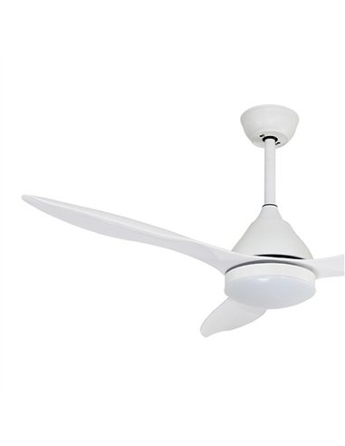 Ventilador de techo LED Stel Blanco 20W 1900Lm CCT Dim