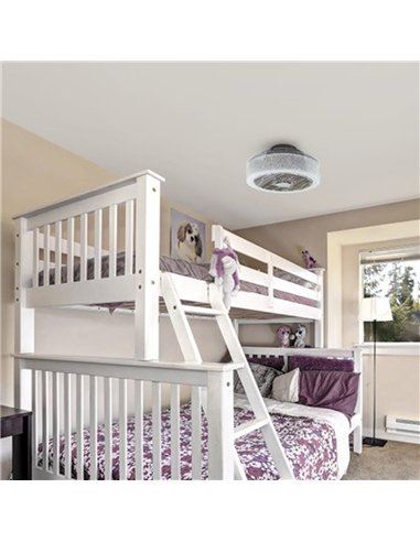 Ventilador AC LED 24W CCT Helos