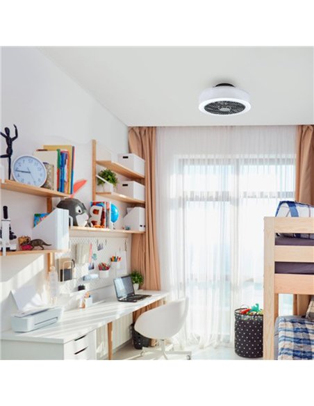 Ventilador AC LED 24W CCT Milo