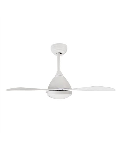 Ventilador LED Stel Mini Blanco 20W 1900Lm CCT Dim