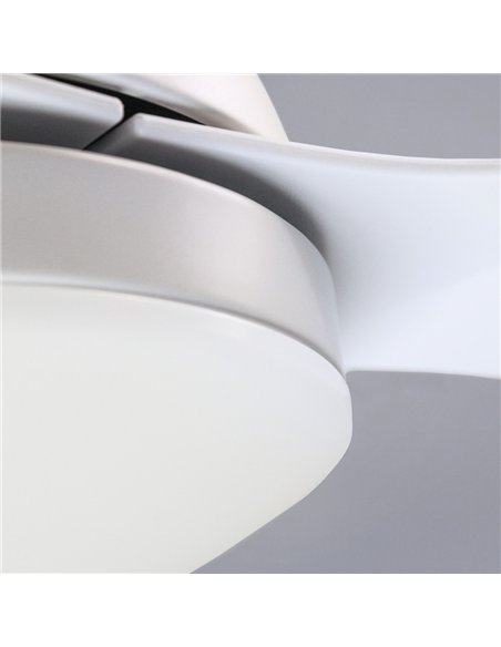 Ventilador LED Stel Mini Blanco 20W 1900Lm CCT Dim