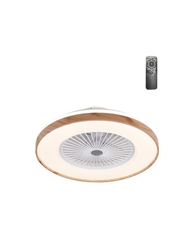 Ventilador DC Chama 40W 2800lm CCT-DIMM