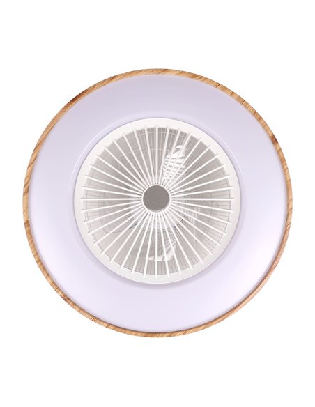 Ventilador DC Chama 40W 2800lm CCT-DIMM