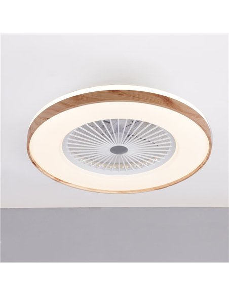 Ventilador DC Chama 40W 2800lm CCT-DIMM