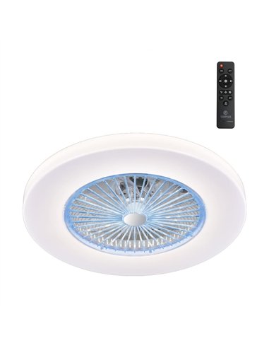 Ventilador LED Kitale con motor DC CCT dimmable