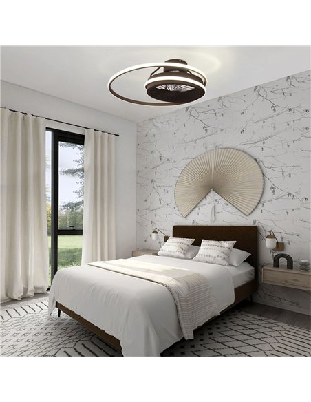 Ventilador de techo LED Karina 40W 2500Lm 3CCT