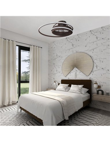 Ventilador de techo LED Karina 40W 2500Lm 3CCT