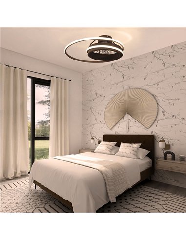 Ventilador de techo LED Karina 40W 2500Lm 3CCT