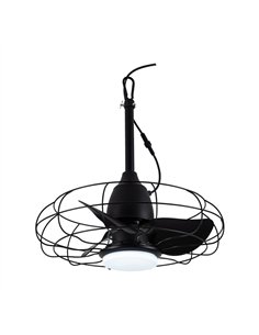 Ventilador LED Freshfan Negro IP65 20W 2000Lm CCT Dim