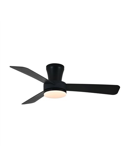 Ventilador LED Benda 3 Negro 28W 2800Lm CCT Dim