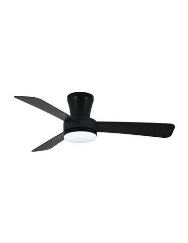 Ventilador LED Benda 3 Negro 28W 2800Lm CCT Dim