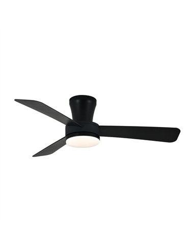 Ventilador LED Benda 3 Negro 28W 2800Lm CCT Dim